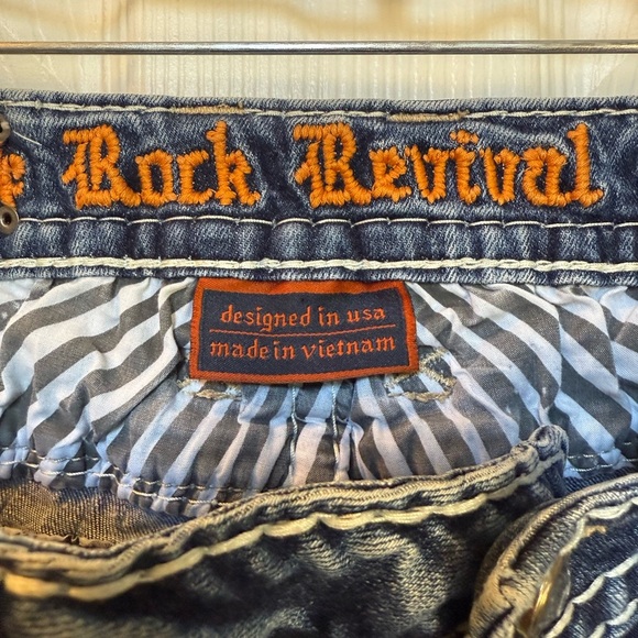 Rock Revival jeans, ladies, Cyrus mid rise ankle skinny, 31” waist - Picture 6 of 13